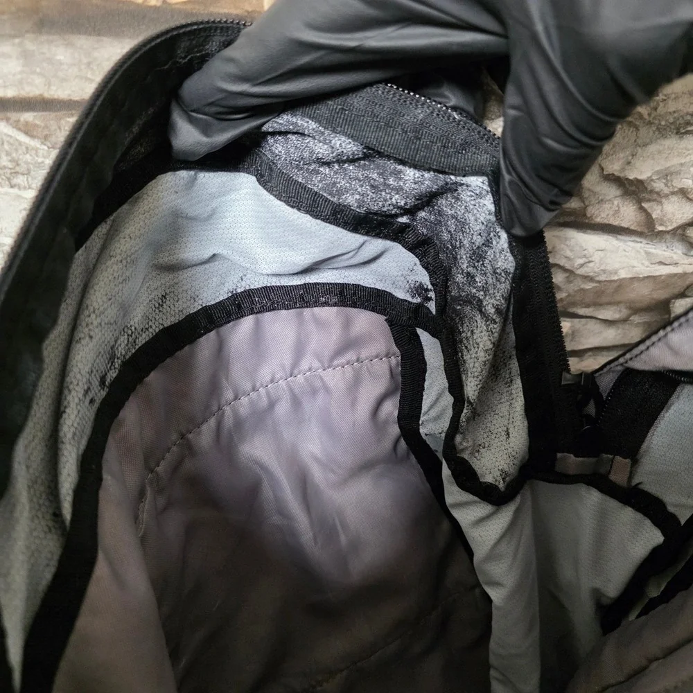 CamelBak Hydration Pack Backpack Black OS Fair Ripstop Hiking Cycling Bag Stains